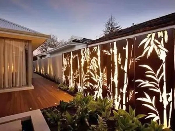 耐候鋼屏風(fēng)